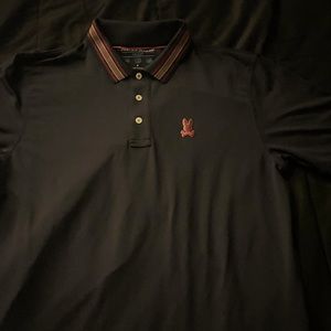 USED Psycho Bunny Shirt polo size medium